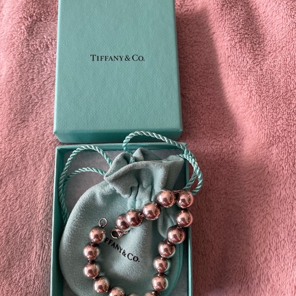 Tiffanys Silver Ball Bracelet